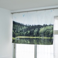 大自然綠色風景掛布 布幔 沙發蓋布 窗簾門簾 贈送掛環