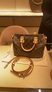 現貨全新🔻 LV Speedy25 背帶款 台北可面交