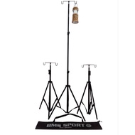 Anti-rust iron lamp Stand Holder, height 60cm to 2M