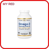 California Gold Nutrition Omega-3 Premium Fish Oil 240 Gelatin Softgels (Omega 3)