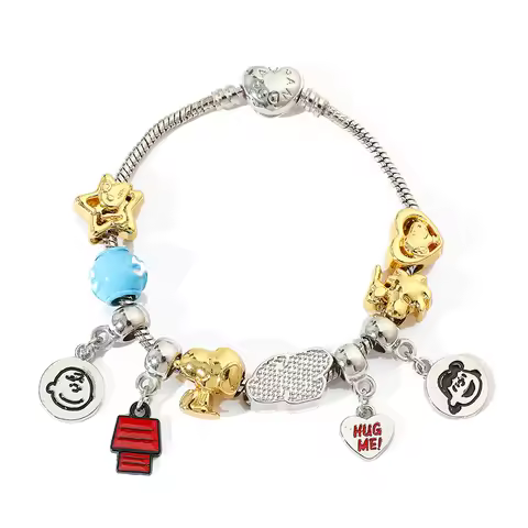 Puppy Animation TV Merchandise Creative Girl DIY Fashion Pendant Bracelet