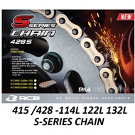 RACING BOY RCB GOLD CHAIN 428 -114L /122L /132L 415 -122L RCB GOLD CHAIN (S -SERIES)