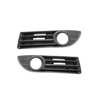 CJ7F สำหรับ Polo 9n Gti 2005-2009 ไฟตัดหมอกกรอบ Grille Grill 2pcs-หมายเลขชิ้นส่วน 6q0853665e  6q0853
