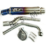 YAMAHA LC135 4S RACING EXHAUST TURBO Z TITANIUM 32mm { GL }