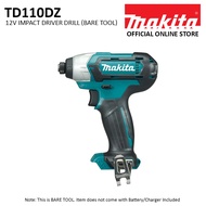 Makita TD110DZ 12V Cordelss Impact Driver Drill 1/4" (Bare Tool)