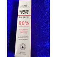 luxe organix bright eyes eye cream 15g