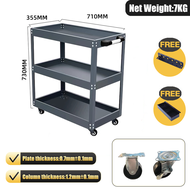 【Modern Makeovers】tool cart push cart wheels heavy duty trolley cart wheels heavy duty gulong ng kar