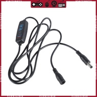 STA 1 5m Length Universal DC5521 to DC5521 Connectors Power Cord Speed Control Cable Wire with Switc
