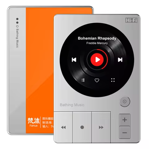 【2026 New】HIFI MP3 Player-DSD256 Native Support,ESS9018 DAC,Piano-Style Buttons,32bit/192KHz,Lossles