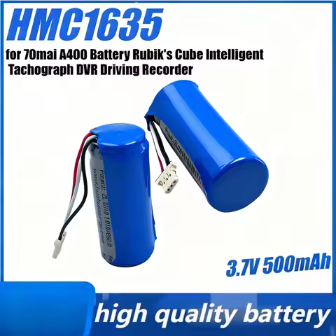 PURFIELD 1-3pcs 3.7V 500mAh HMC1635 Battery For 70mai A400 Battery Rubik's Cube Intelligent Tachogra