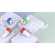 Dual USB Car Phone Charger Adapter in Car (2.1A,1A)