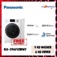 Panasonic NA-S96FG1 (9KG/6KG) StainMaster+ Front Load Washer Dryer NA-S96FG1WMY