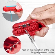 Ergonomic Universal wire stripping tool round cables Knipex Wera Wiha Electrcian