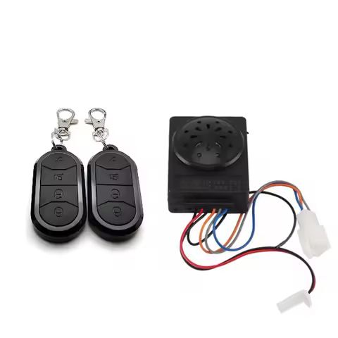 Ebike Alarm System Dual Remote Control 36V 48V 60V 72V for Electric Bicycle/Scooter Ebike/Brushless 