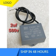 CBB61 CAPACITOR BM 2UF 500VAC CEILING FAN CAPACITOR (for Panasonic KDK Deka)