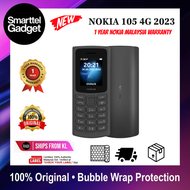 [Malaysia Set] Nokia 105 4G 2023 (1.8" Display | FM Radio | 1450mAh Battery) 1 Year Nokia Malaysia W