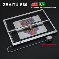 ZBAITU S60 80x60cm Wood Engraver Cutter 160W Co2 Effect Laser Mac