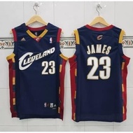 NBA Lebron James Clevelland Cavaliers Navy Swingman Basketball Jersey
