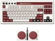 ㊣USA Gossip㊣ 8Bitdo 87 鍵復古機械式鍵盤、熱插拔 雙超級可編程按鈕 音量旋鈕