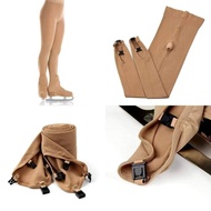 Ice Skating Stockings Dark Flesh Color Tan (No Diamonds) Size 11-14 Years Height 140-156 Cm.