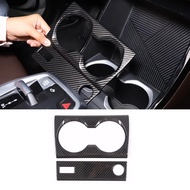Car Center Control Water Cup Holder Scratch Resistant Panel Sticker For BMW X1 U11 2023 Auto Interio