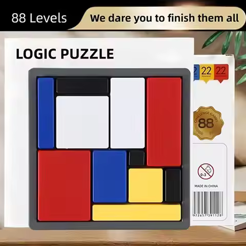 Logic puzzle, logic thinking training, building block games, puzzle blocks, interactive intelligence