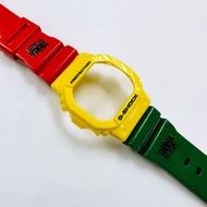 Gshock Band & Bazel Dw5600 RASTA GLOSSY