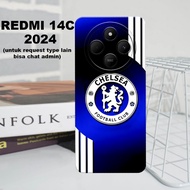 CC28 Flexible rubber softcase/ for REDMI 14C 2024 Football Motif/ Latest REDMI 14C case REDMI 14C 20