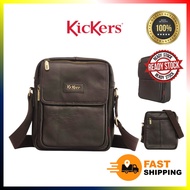 KICKERS ORIGINAL GENUINE LEATHER SLING BAG CROSSBODY MEN WOMEN BEG LELAKI PEREMPUAN KULIT ASLI BRAND