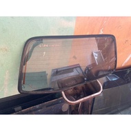Rear windscreen with rubber, daihatsu mira L/L200/L200S. Original japan