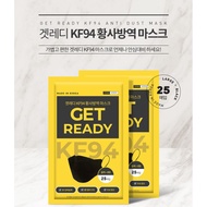 [Made in Korea]KF94/25pcs=1pack/Face black Mask/KFDA