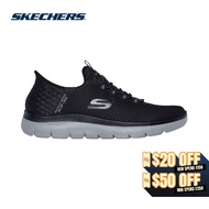 Skechers Men Slip-ins Sport Summits High Range Casual Shoes - 232457-BKCC Air-Cooled Memory Foam