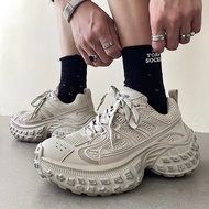 [Mechanical height increasing shoes] Men's height increasing shoes, dad shoes, trendy sneakers
