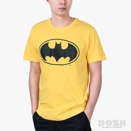 DOSH MENS T-SHIRTS BATMAN เสื้อยืดคอกลมผู้ชาย WRBMT5043-YE