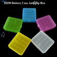 FAVOR 18650 Battery Box, Plastic Coloful Battery ,  Anti-slip 4 AA AA Battery Holder Storage 18350 B