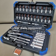 Original CR-V 53Pcs Socket Bit Set | Box Socket Set | Ratchet Box Set (1/4"DR)