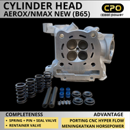 Blok Head NEW NMAX AEROX 155 SIZE 20/23 22/25 23/26 Porting CNC Hyper Head Cylinder Head