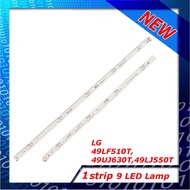 NEW Backlight LED- LG 49LF510T, 49LF510T.ATS, 49UJ630T, 49LJ550T