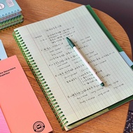 A4 American Subject 5 Notebook Color Pages Thick French Ruled Spiral