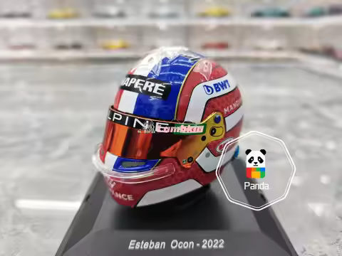 Spark Helmet Model 1:5 For 2022 Alpine F1 Team Esteban Ocon Collectible Ornaments Gifts christmas gi