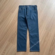 MOMOTARO JEANS 25SS日本製桃太郎潮流休閒原漿藍染純色直筒牛仔長褲