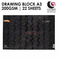 Drawing Paper | Cartrige Paper 200 gsm | A3 | 22 Sheets