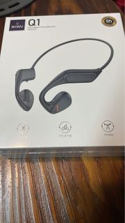 WiWU Wireless Sport Earphone Bluetooth Air Conduction Lightweight Headset 耳機 earbuds 無線耳機 藍牙耳機 iphon