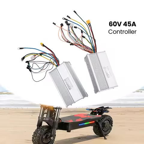 JP 60V 45A Dual Motor Controller for BOYUEDA LAOTIE YUME Electric Scooter – Front & Rear Brushless M