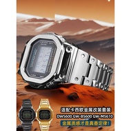 Suitable for G-SHOCK Casio Small Square GM-5600 DW5600/5610 Modified Metal Stainless Steel Watch Str