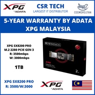 ADATA XPG SX8200 PRO 1TB M.2 2280 NVME PCIe Gen 3.0 x 4 R: 3500mb/s W: 3000mb/s [READY STOCK]