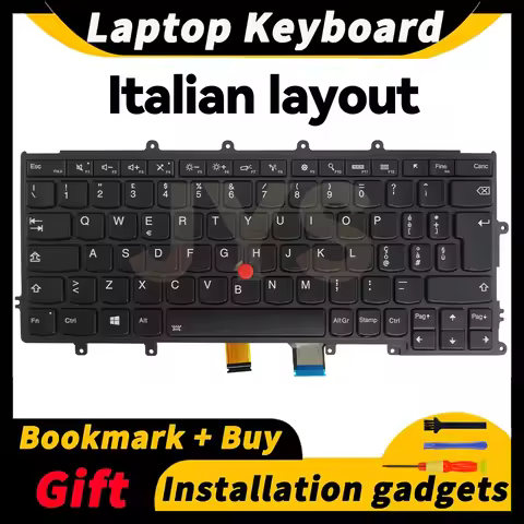 For Lenovo Thinkpad X230S X240 X240S X250S X250 X260 X270 laptop replacement keyboard with backlit I