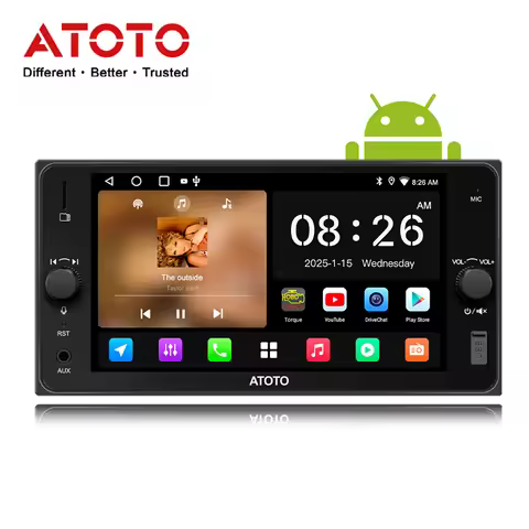 ATOTO 7 inch 2 Din Android Car Screen Radio for Toyota Camry Corolla Yaris 2Din Navigation CarPlay A