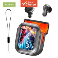 HTC NE20 Earbuds Bluetooth 5.0 AI Headphones with Live Translation, Smart LED Screen, HIFI Sound Qua