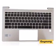 Backlit US English  Keyboard For HP ProBook 14 445 440 G8 645 640 G8 With Palmrest Upper Cover Case